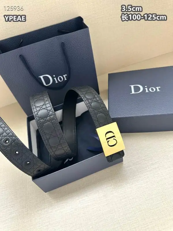 Dior belt 35mmX100-125cm 8L26